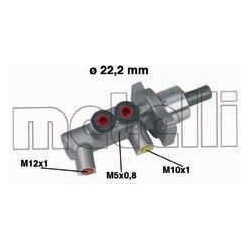 pagrindinis cilindras, stabdžiai
                                METELLI                                05-0383, METELLI, 05