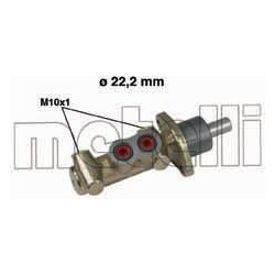 pagrindinis cilindras, stabdžiai
                                METELLI                                                05-0