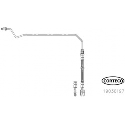 stabdžių žarnelė
                                CORTECO                                                19036197, CORTECO