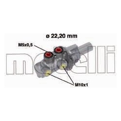 pagrindinis cilindras, stabdžiai
                                METELLI                                                05-0