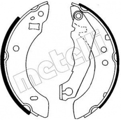 stabdžių trinkelių komplektas
                                METELLI                                                53-01