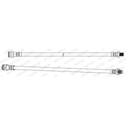 stabdžių žarnelė
                                FERODO                                                FHY2972, FERODO, F