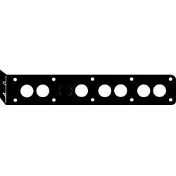 tarpiklis, išleidimo kolektorius
                                CORTECO                                                4247