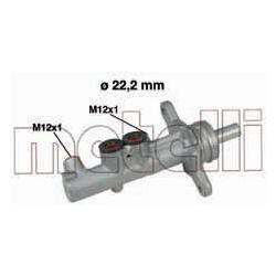 pagrindinis cilindras, stabdžiai
                                METELLI                                                05-0