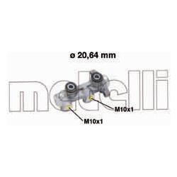 pagrindinis cilindras, stabdžiai
                                METELLI                                05-0760, METELLI, 05