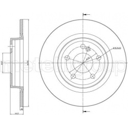 stabdžių diskas (1vnt)
                                METELLI                                                23-1463C, MET