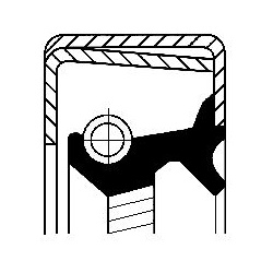 veleno sandariklis, automatinė transmisija
                                CORTECO                                          