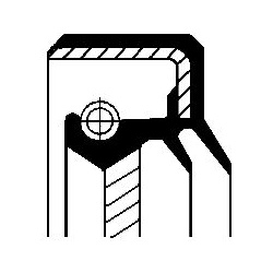 veleno sandariklis, alkūninis velenas
                                CORTECO                                               