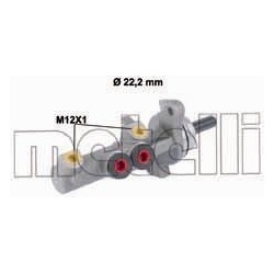pagrindinis cilindras, stabdžiai
                                METELLI                                                05-0