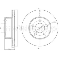 stabdžių diskas (1vnt)
                                METELLI                                                23-0332, METE