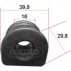 stabilizatoriaus įvorė
                                CORTECO                                49371838, CORTECO, 49371838, 
