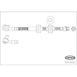 Stabdžių žarnelė
                                CORTECO                                                49418888, CORTECO