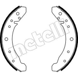 stabdžių trinkelių komplektas
                                METELLI                                                53-04