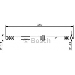 stabdžių žarnelė
                                BOSCH                                                1987476808, BOSCH, 