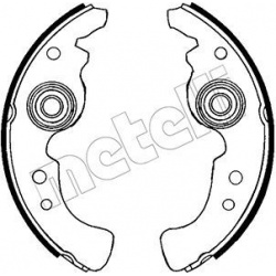 stabdžių trinkelių komplektas
                                METELLI                                                53-05
