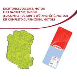 visas tarpiklių komplektas, variklis
                                CORTECO                                                