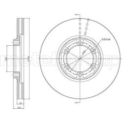 stabdžių diskas (1vnt)
                                METELLI                                                23-1736, METE
