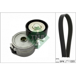 V formos rumbuotas diržas, komplektas
                                INA                                                529