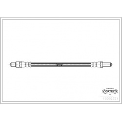 stabdžių žarnelė
                                CORTECO                                                19032221, CORTECO