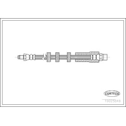 stabdžių žarnelė
                                CORTECO                                                19025848, CORTECO