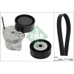 V formos rumbuotas diržas, komplektas
INA 529