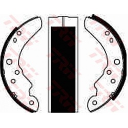 stabdžių trinkelių komplektas
                                TRW                                                GS6141, T