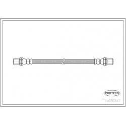 stabdžių žarnelė
                                CORTECO                                                19030347, CORTECO