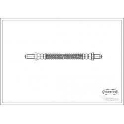 stabdžių žarnelė
                                CORTECO                                                19032269, CORTECO