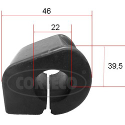 stabilizatoriaus įvorė
                                CORTECO                                                49371815, COR