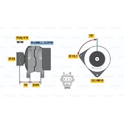 kintamosios srovės generatorius
                                BOSCH                                                0986049