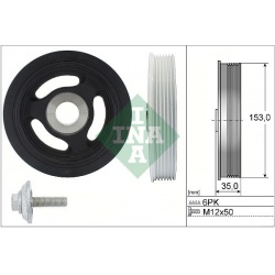 skriemulys, alkūninis velenas
                                INA                                                544010420, 