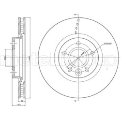 stabdžių diskas (1vnt)
                                METELLI                                                23-1476C, MET