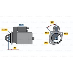 Starteris
                                BOSCH                                                0001107027, BOSCH, 0001107027,