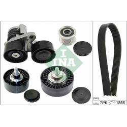 V formos rumbuotas diržas, komplektas
                                INA                                                529