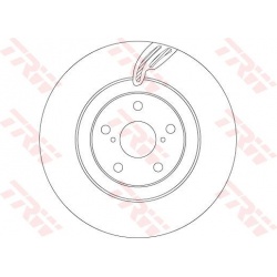stabdžių diskas (1vnt) TRW SINGLE
                                                DF6792S, TRW, DF6792S, auto detalė