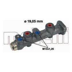 pagrindinis cilindras, stabdžiai
METELLI 05-0