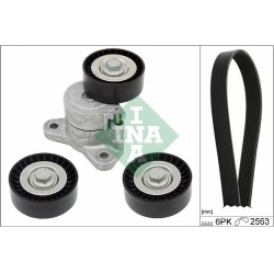 V formos rumbuotas diržas, komplektas
                                INA                                                529