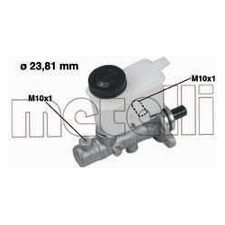 pagrindinis cilindras, stabdžiai
                                METELLI                                                05-0