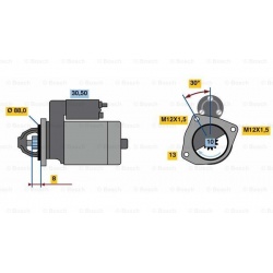 Starteris
                                BOSCH                                                0986023900, BOSCH, 0986023900,