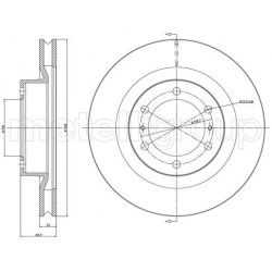 stabdžių diskas (1vnt)
                                METELLI                                                23-1298C, MET