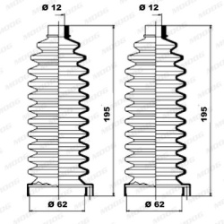 vairo kolonėlės apsauga
                                MOOG                                                K150023, MOOG, 