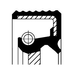 veleno sandariklis, alkūninis velenas
                                CORTECO                                               