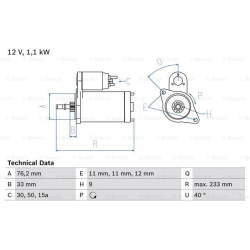 Starteris
                                BOSCH                                                0986018200, BOSCH, 0986018200,