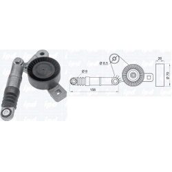 Įtempėjas diržo
                                IPD                                10-1052, IPD, 10-1052, auto detalė