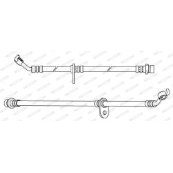 stabdžių žarnelė
                                FERODO                                                FHY2823, FERODO, F