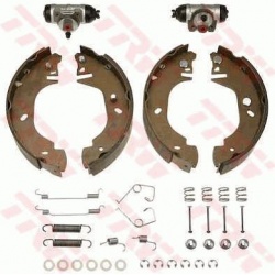 stabdžių trinkelių komplektas Brake Kit
                                TRW                                               