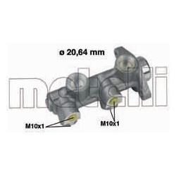 pagrindinis cilindras, stabdžiai
METELLI 05-0