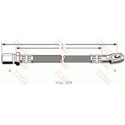 stabdžių žarnelė
                                TRW                                                PHD241, TRW, PHD241, 