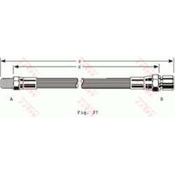 stabdžių žarnelė
                                TRW                                                PHB119, TRW, PHB119, 