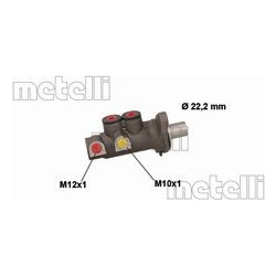 pagrindinis cilindras, stabdžiai
                                METELLI                                                05-0